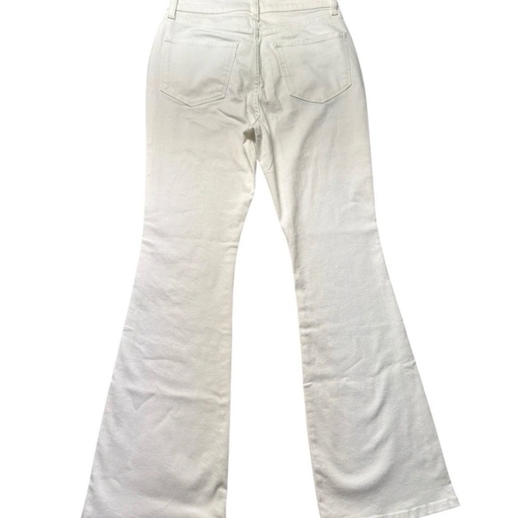 a.n.a High-Rise Flare White Jeans 16 Tall 31” Inseam pockets front and back - Picture 3 of 13